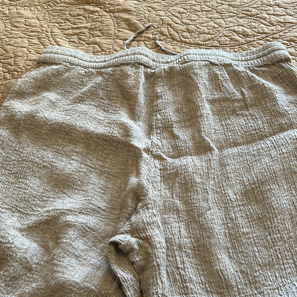 Linen and cotton drawstring pant - Picture 2 of 5